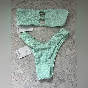 San Lorenzo bikini top and bottom